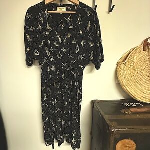Anthropologie Moulinette Soeurs size 4 vintage inspired dress.